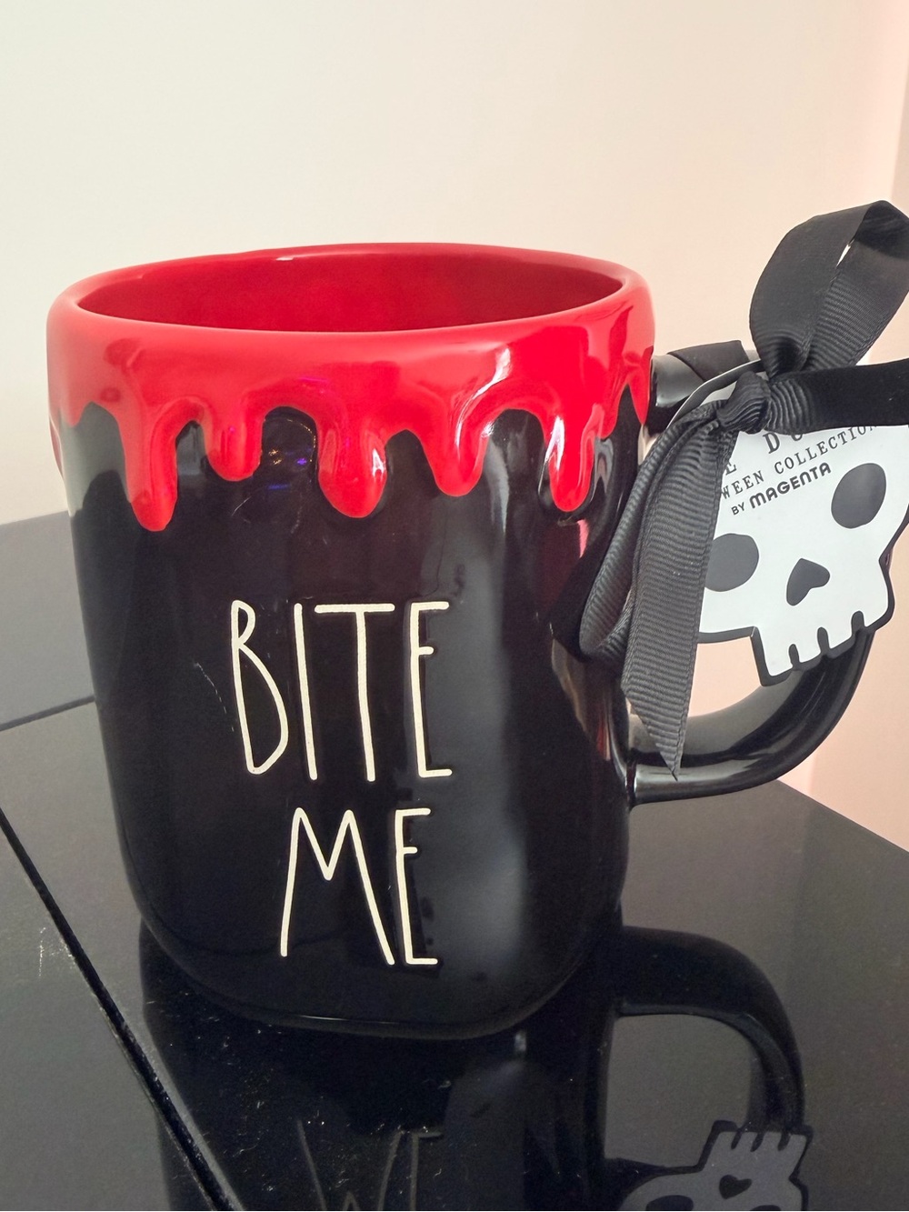 Rae Dunn NWT BITE ME mug